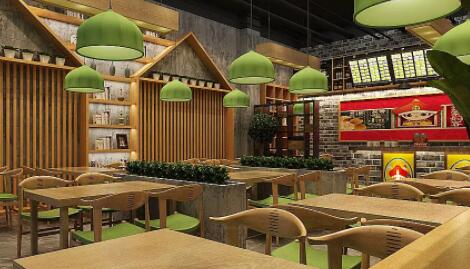 百色如何设计中式快餐店打造中式风味