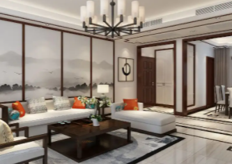 百色中式客厅设计哪些元素是必不可少的呢